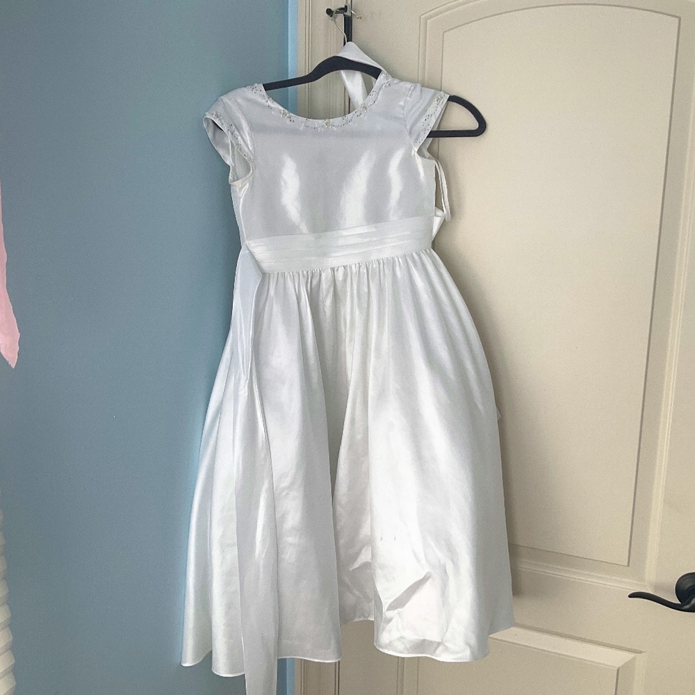 White Communion Dress